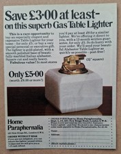 Gas table lighter for sale  WIRRAL