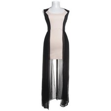River Island, sukienka koktajlowa, rozmiar: 38, beżowy/czarny, poliester/elastan #WkI na sprzedaż  PL