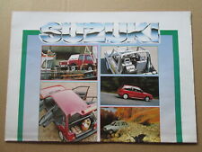 Suzuki range brochure.suzuki for sale  BADMINTON