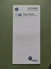 Bus timetable service for sale  STOCKTON-ON-TEES