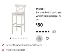 Ikea ingolf white for sale Ikea ingolf white for sale  BARNSTAPLE