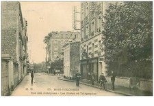 Usado, 92. Bois Colombes. No. 15993. Rue Des Aubepines. Correios e telégrafos comprar usado  Enviando para Brazil