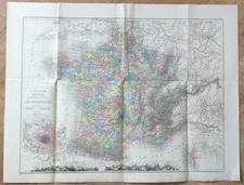 Grande carte géographie d'occasion  Le Portel