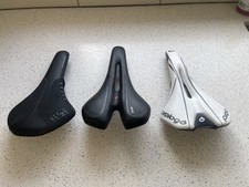 Three bike saddles for sale  SUTTON COLDFIELD