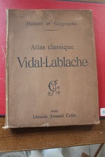 Atlas classique vidal d'occasion  Brioude