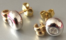 Brillant hrstecker 585 gebraucht kaufen  Haltern am See