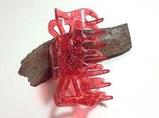 Haarklammer glitter transparen gebraucht kaufen  Detmold