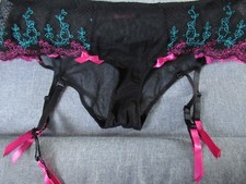 Masquerade mesh suspender for sale  MILTON KEYNES