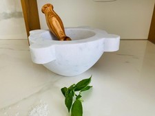 Mortaio marmo bianco usato  Cremona
