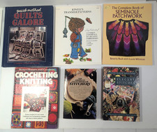 Books quilting embroidery for sale  Hutchinson