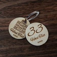 Portachiavi hotel personalizza usato  Taurano