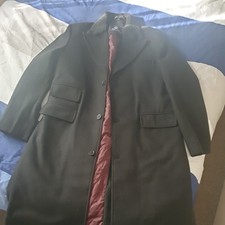 Mens long black for sale  HELENSBURGH
