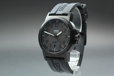 *Perto de ESTADO PERFEITO* ORIS Advanced 7641 relógio masculino automático mostrador cinza data do dia 100m comprar usado  Enviando para Brazil