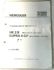 Ersatzteilliste sachs hercules gebraucht kaufen  Moers