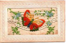 Ww1 silk embroidered for sale  WITNEY