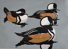 Hooded mergansers original for sale  LEYBURN