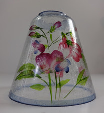 Glass lampshade crackle for sale  HODDESDON