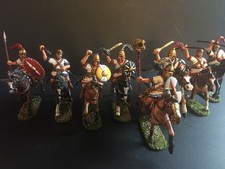 8 - 1/32 Pintado 54mm - Antiga Cavalaria da Era Romana Espanhola com Padrão DETALHADO!, usado comprar usado  Enviando para Brazil