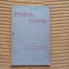 Chantier jeunesse sources d'occasion  Romorantin-Lanthenay