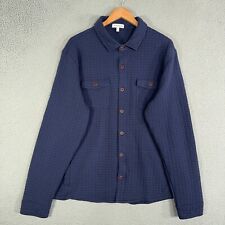 Jaqueta masculina acolchoada quad Peter Millar XXLarge azul malha camisa jaqueta Shacket comprar usado  Enviando para Brazil