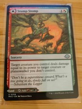Mtg stump stomp for sale  HAVANT