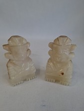 Pair white onyx for sale  CANTERBURY