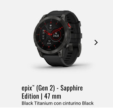 Garmin Epix Gen 2 Sapphire Black Titanium 47 mm, usado comprar usado  Enviando para Brazil