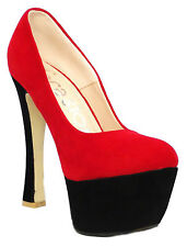 Scarpe donna rosse usato  Spedire a Italy