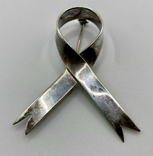 Spilla nastro argento usato  Spedire a Italy
