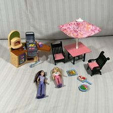 2010 Fisher-Price Loving Family diversão ao ar livre com grelha boneca mãe e menina COMPLETO N1 comprar usado  Enviando para Brazil
