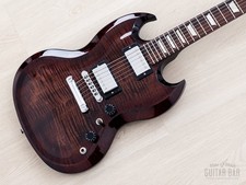 2009 Gibson Limited Run Series SG Carved Top Autumn Burst com Estojo, Hangtags, Certificado de Autenticidade comprar usado  Enviando para Brazil