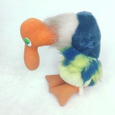 Abutre de pelúcia Rushton Company verde neon laranja azul bicho de pelúcia duro 12" comprar usado  Enviando para Brazil