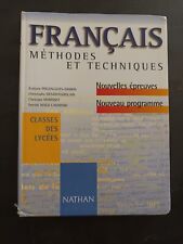 Livre scolaire français d'occasion  Aubenas