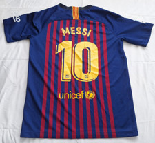 Usado, Camisa FC Barcelona 2018 Home Jersey #10 Messi Nike azul vermelha tamanho masculino GG futebol comprar usado  Enviando para Brazil