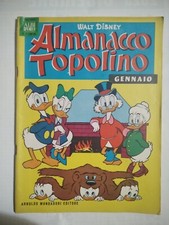 Almanacco topolino gennaio usato  Serravalle Pistoiese