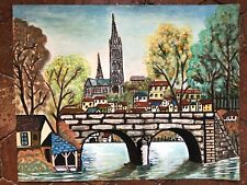 Contemporary landscape paintin d'occasion  Expédié en Belgium