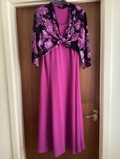 Dress magenta black for sale  SOUTHAMPTON