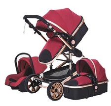 Passeggino rosso trio usato  Santo Stefano d'Aveto