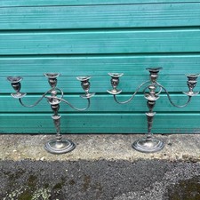 Pair antique candelabra for sale  ENFIELD