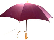 Umbrella cotton burgundy for sale  Kennewick
