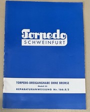 Torpedo schweinfurt dreigangna gebraucht kaufen  Eggolsheim