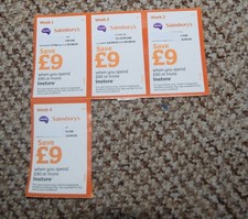 Sainsburys weeks money for sale  BOLTON