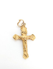 14k gold crucifix for sale  West Mifflin