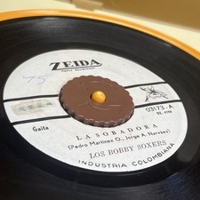 LOS BOBBY SOXERS • LA SOBADORA • VG 45rpm • Classic Gaita Hit Sonidero • Listen comprar usado  Enviando para Brazil