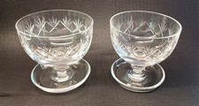 Crystal footed dessert for sale  BISHOP'S STORTFORD