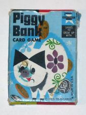 Vintage 1965 Jogo de Cartas PIGGY BANK na Caixa Original! Cartões Ed-U! comprar usado  Enviando para Brazil