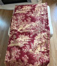 Red toile lined for sale  Herndon