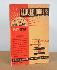 Reliure dorure oscar d'occasion  Le Mans