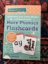 Oxford phonics flashcards for sale  LONDON