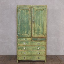 Vintage distressed green for sale  BURNTWOOD